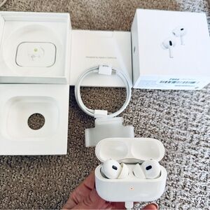 Apple AirPods Pro 2nd Generation with MagSafe Wireless Charging Case Earbuds